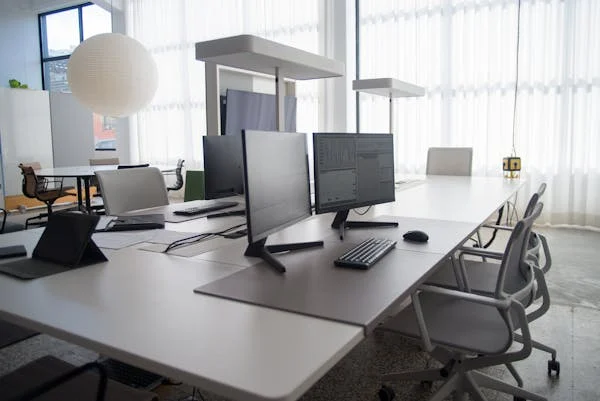 Ergonomic desk solutions for home workers