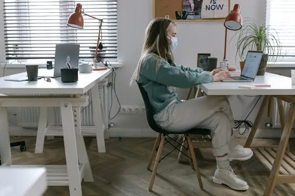 Space-Saving Ergonomic Furniture for Home Office
